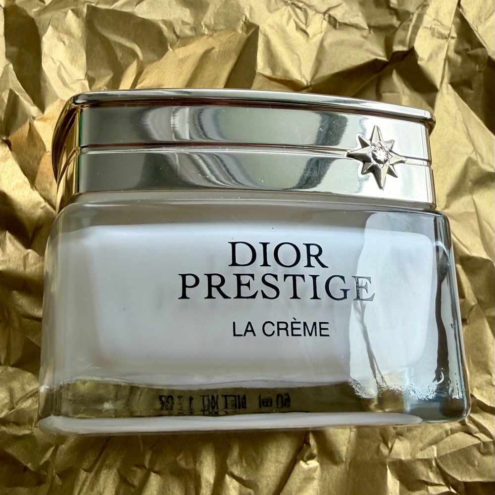 Dior Prestige La Crème - White and Gold Luxury Face Moisturizer